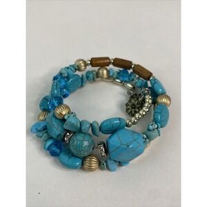 Wire wrapped bracelet